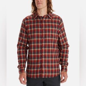 Marmot Men's Fairfax Midweight Flannel Long Sleeve Shirt Size Large #44550